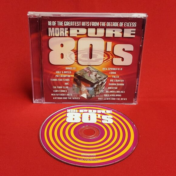 More Pure 80s CD 2000 18 of the Greatest Hits From the Decade of Excess - Picture 7 of 8